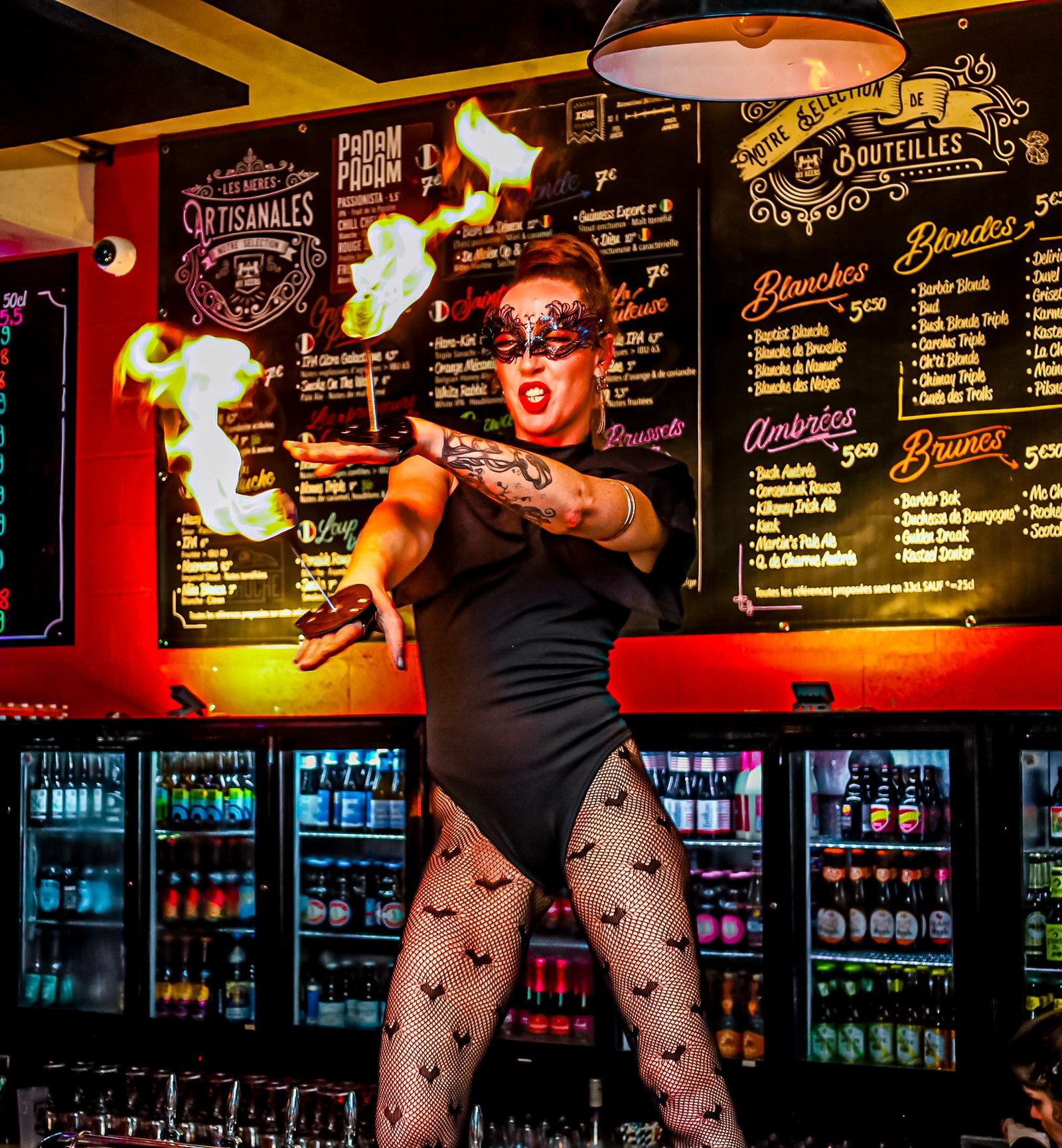 Performance de feu